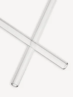Sipsavor rietjes 200 mm 2-pack, Helder