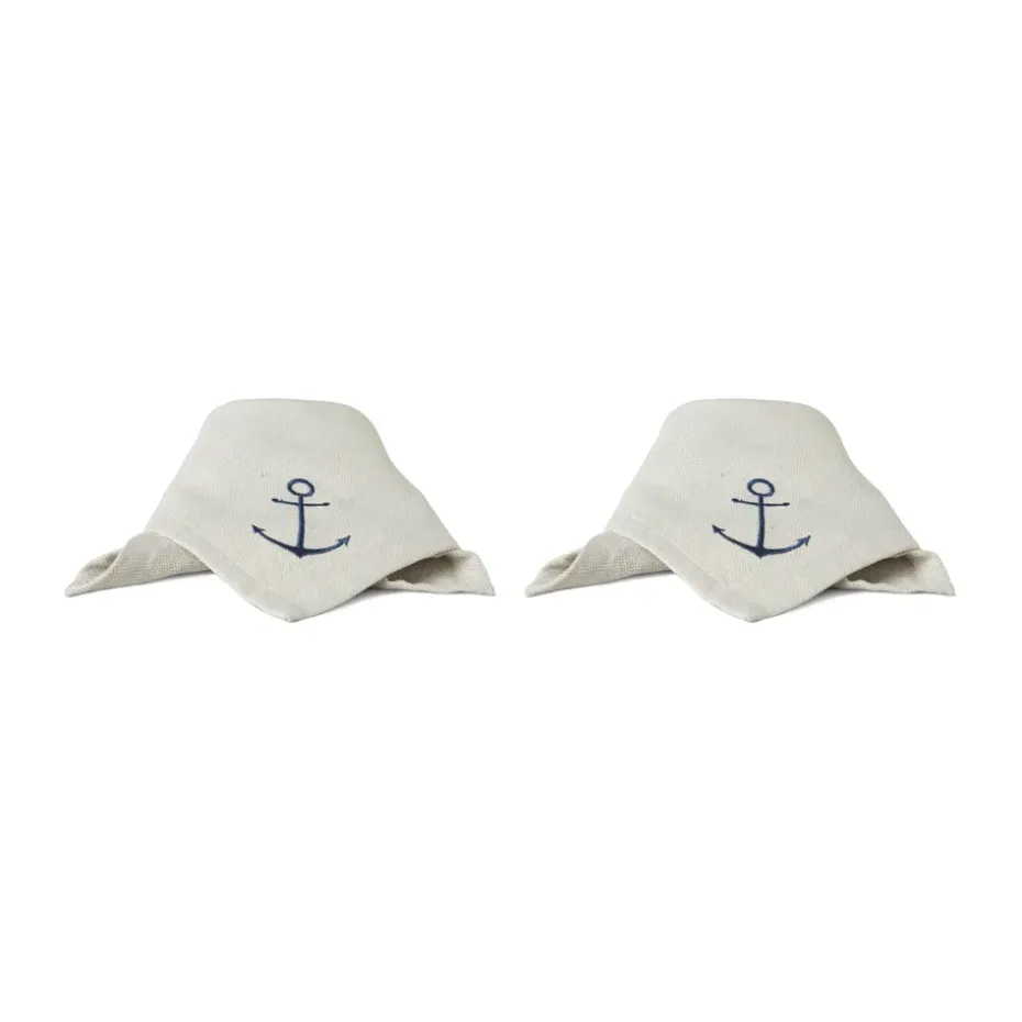 Sjösala katoenen servet 40x40 cm 2-pack, Beige