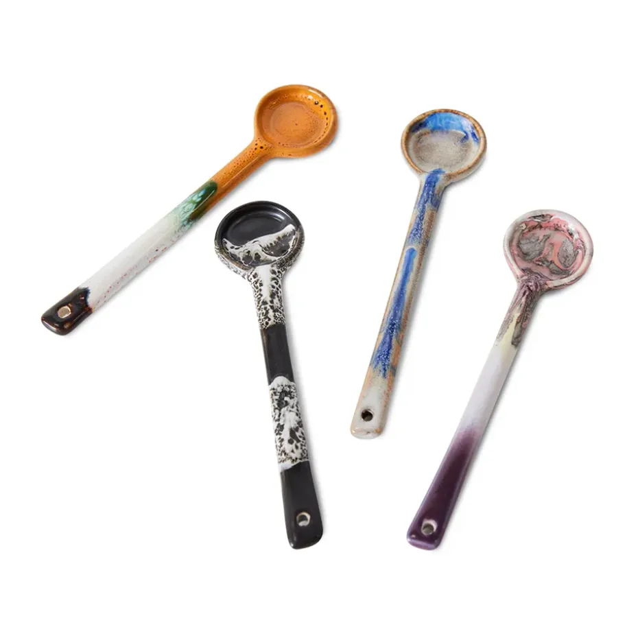 70's keramieken lepel M 4-pack, Force