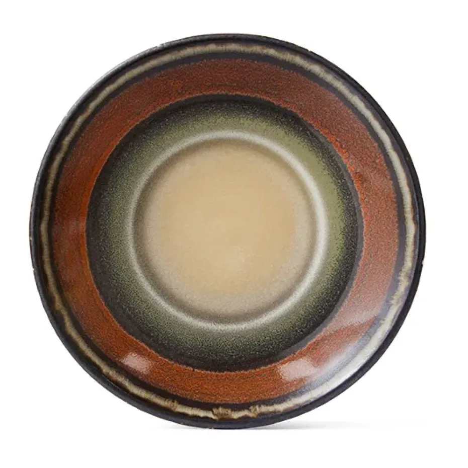 70's koffie schotel Ø11,5 cm, Dark roast