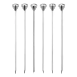 Sky cocktailprikkers 6-pack, Roestvrij staal