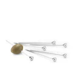 Sky cocktailprikkers 6-pack, Roestvrij staal