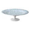 Slåpeblom taartschotel Ø21 cm, Blauw