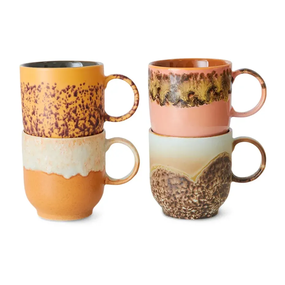 70's mok 25 cl 4-pack, Cape