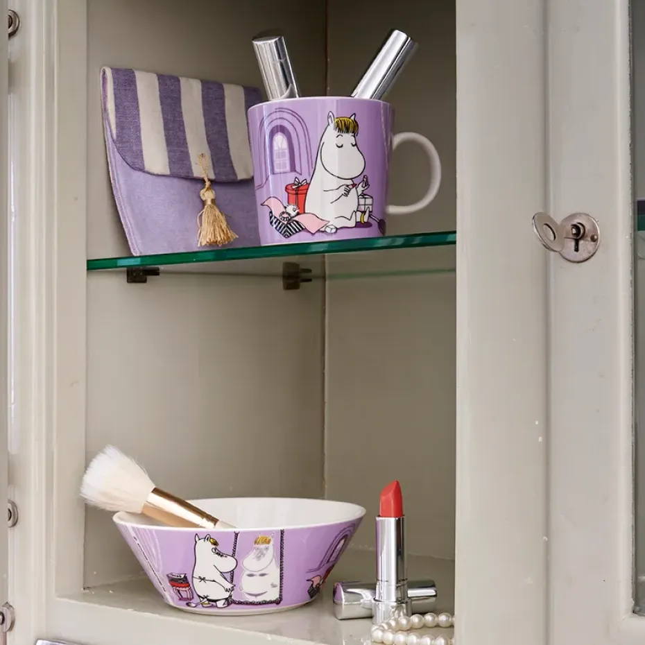 Snork Maiden Moomin schaal paars, Paars