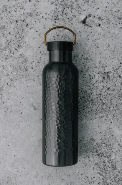 SNÖRÖK thermosfles 750 ml, Matzwart