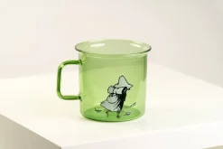 Snufkin glazen mok 35 cl, Groen