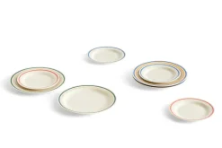 Sobremesa bord Ø24,5 cm 2-pack, Green-sand