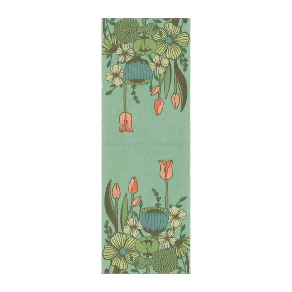 Soft Green tafelloper 35x100 cm, Groen