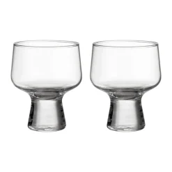 Solare glas op voet 29 cl 2-pack, Helder