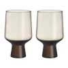 Solare glas op voet 40 cl 2-pack, Linnen