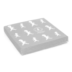 Solstickan servet 33x33 cm 20-pack, Grijs