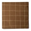 Square papieren servet 33x33 cm 20-pack, Brown