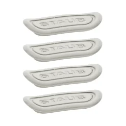 Staub New White Truffle bestekhouder 4-pack, 6 cm