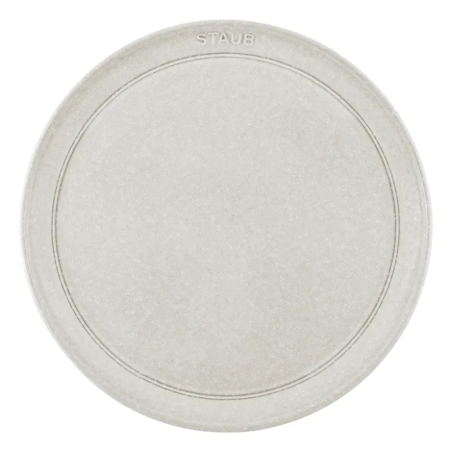 Staub New White Truffle dinerbord, Ø26 cm