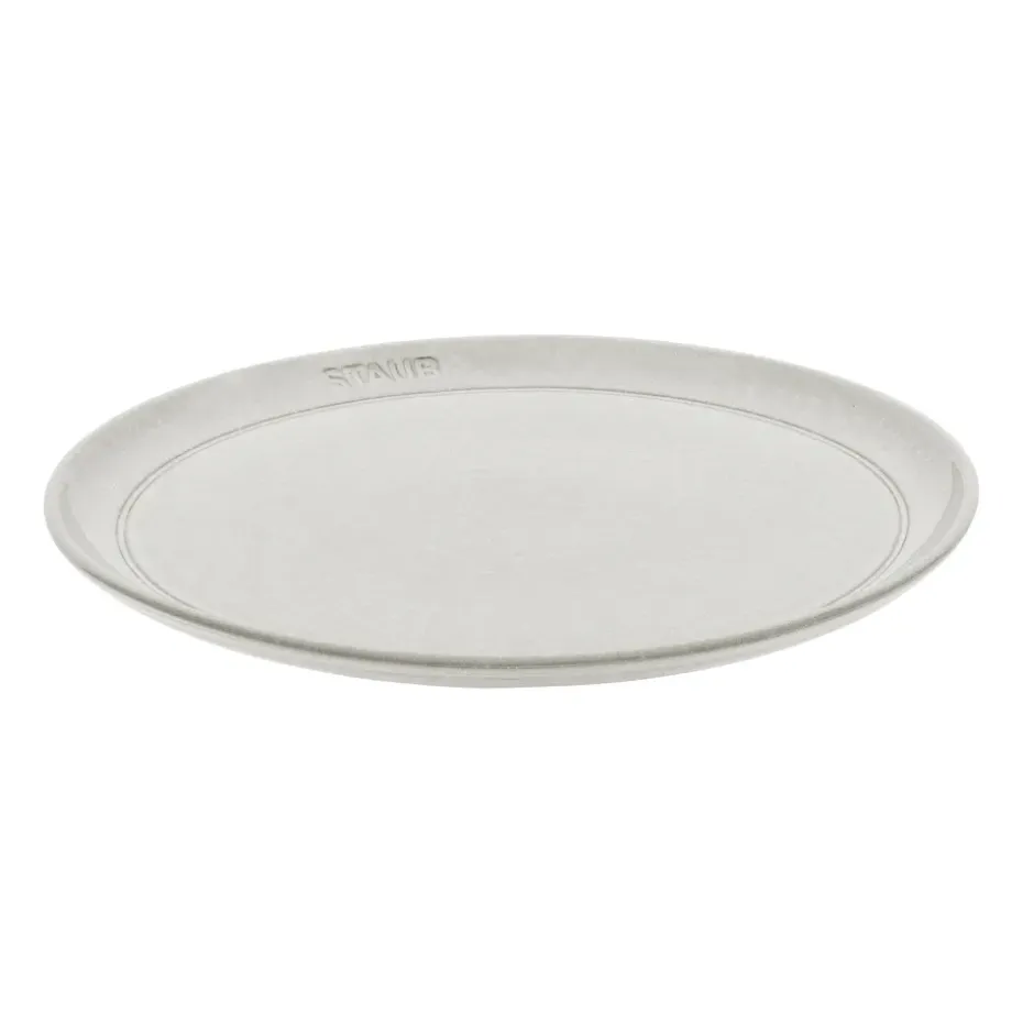 Staub New White Truffle dinerbord, Ø26 cm