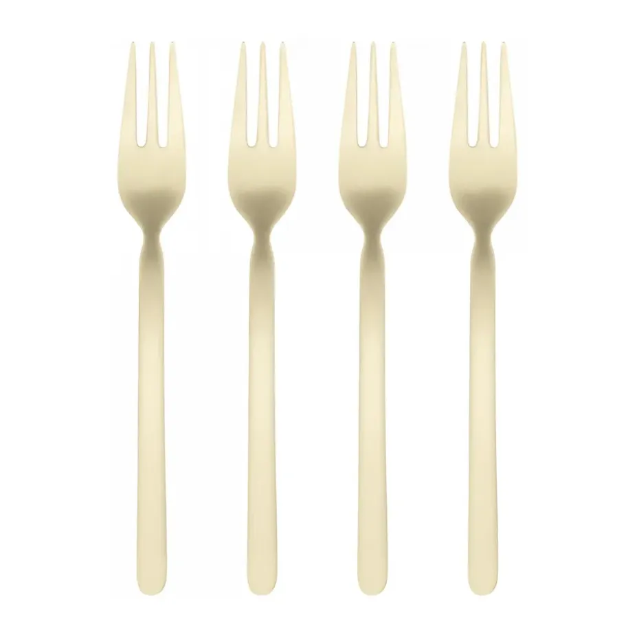STELLA dessertvork champagne 4-pack, 15,5 cm