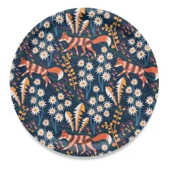 Stjärnspeja dienblad Ø38 cm, Donkerblauw
