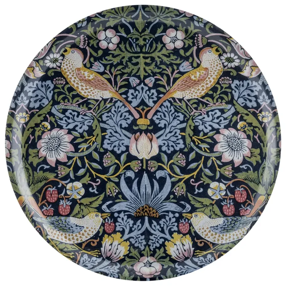 Strawberry Thief dienblad, Ø 38 cm.
