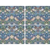 Strawberry Thief placemat 30x40 cm 4-pack, Blauw