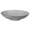 Studio Grey geribbelde kom 25,5 cm, Granite