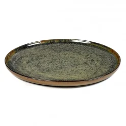 Surface bord 24 cm, Indi grey