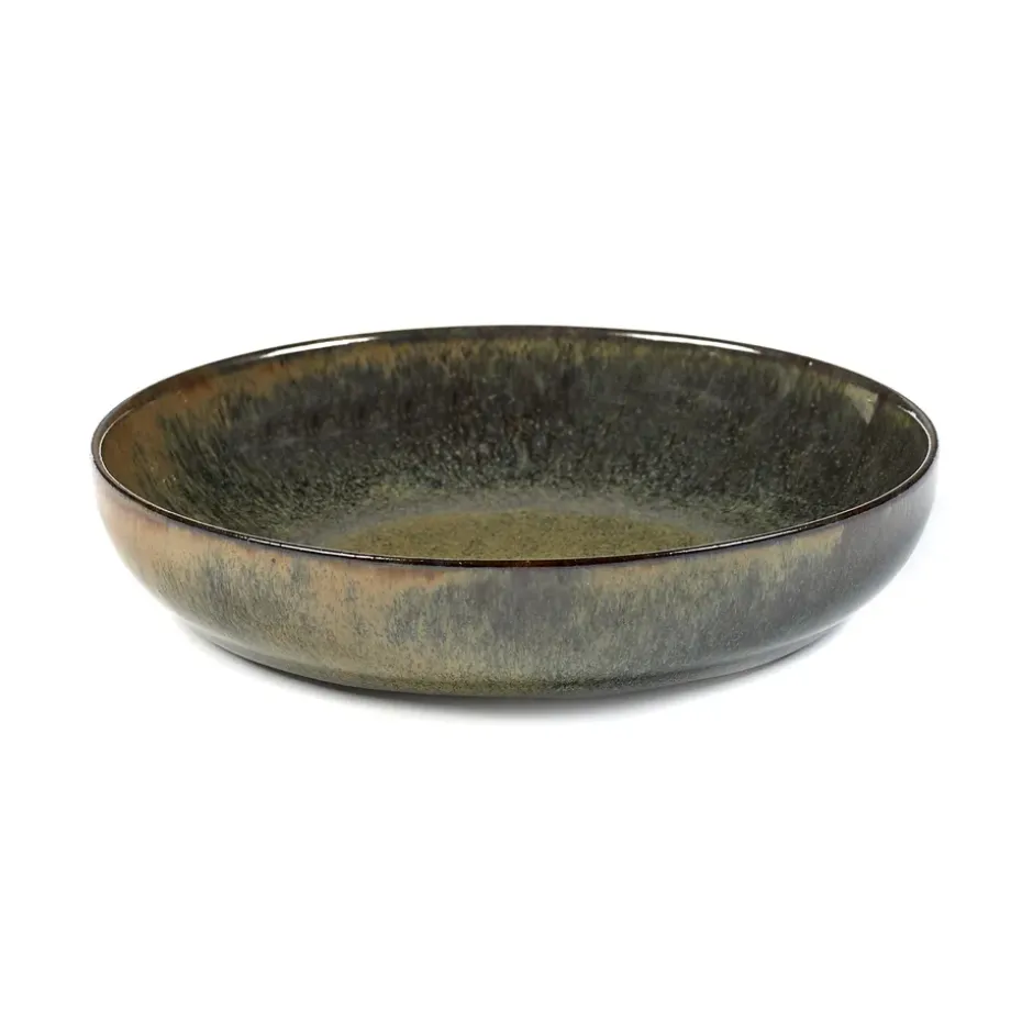 Surface diep bord 19 cm, Indi grey