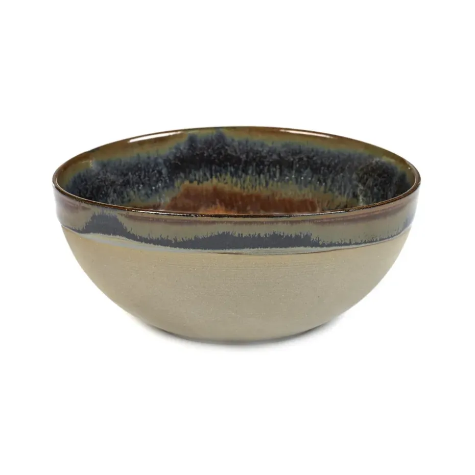 Surface serveerkom 15 cm, Rusty brown