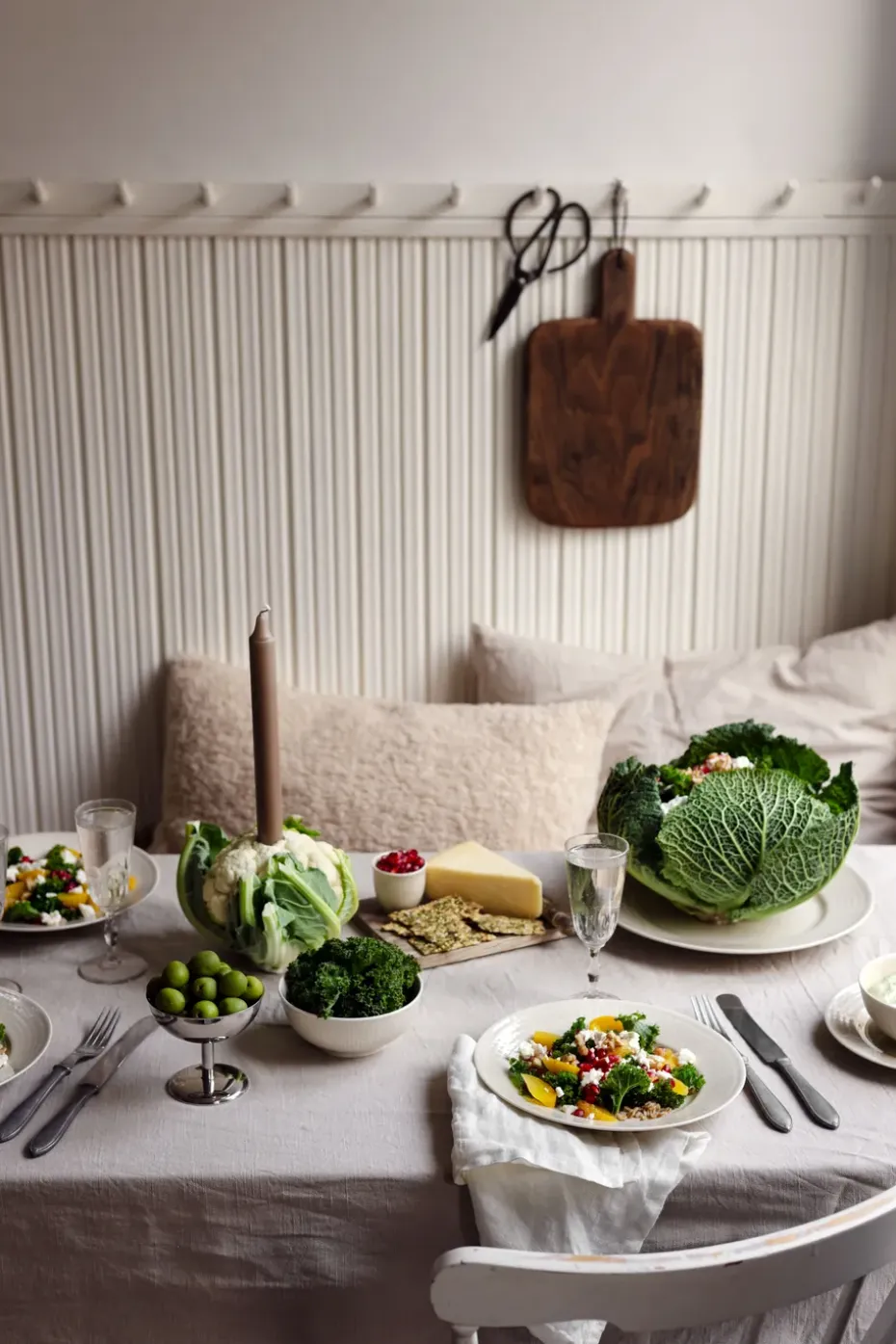 Swedish Grace bord Ø27 cm, Haver