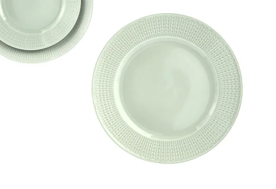 Swedish Grace bord Ø27 cm, meadow (lichtgroen)