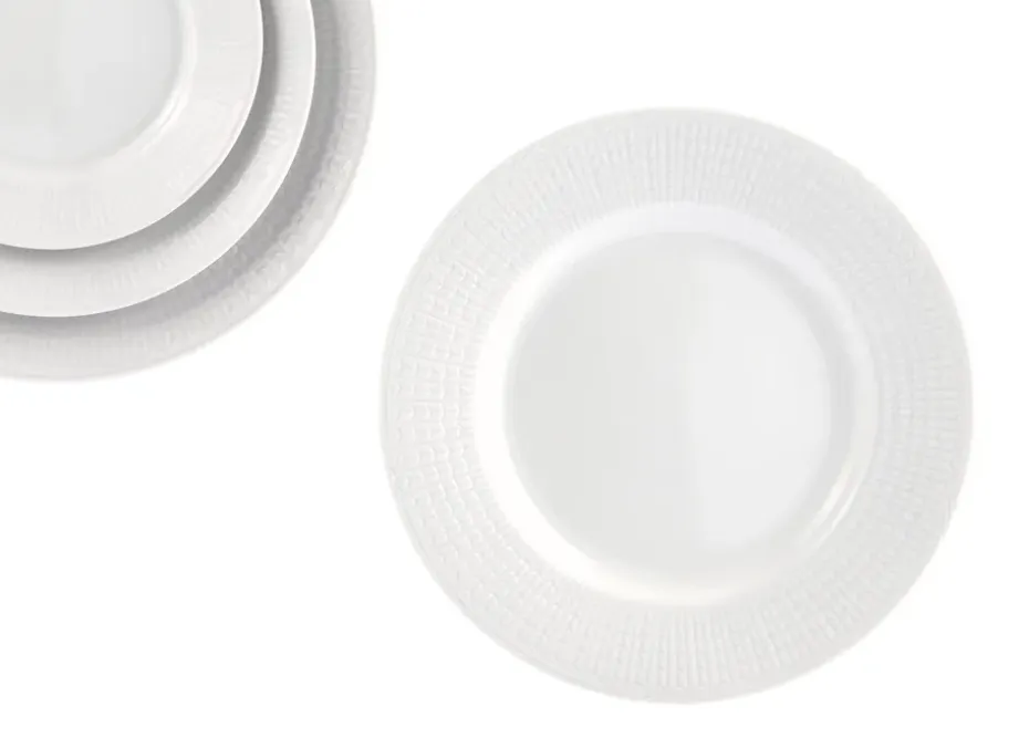 Swedish Grace bord klein Ø21 cm, snow (wit)