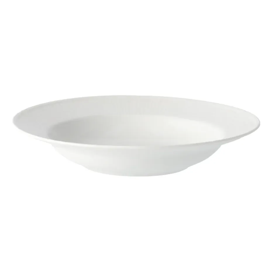 Swedish Grace diep bord Ø25 cm, snow (wit)