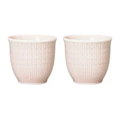 Swedish Grace eierdop 2-pack, Roos