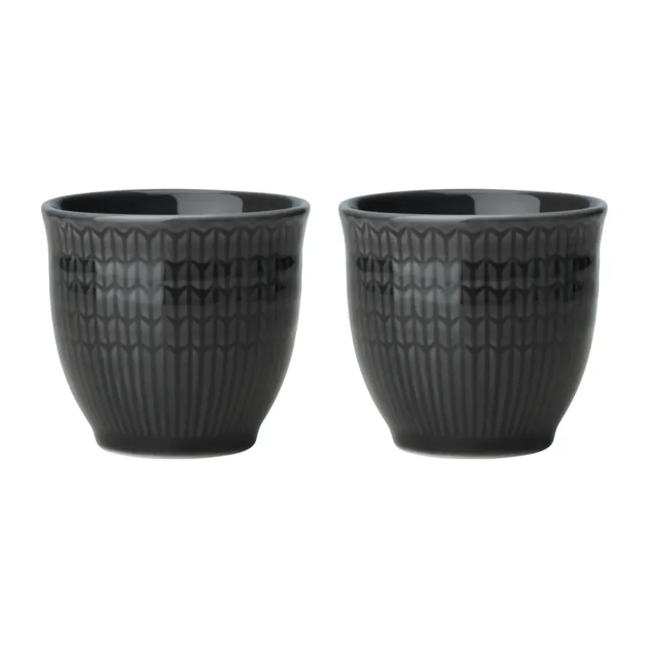 Swedish Grace eierdop 2-pack, Steen