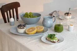 Swedish Grace schaal groot, ice (lichtblauw)