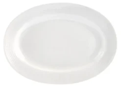Swedish Grace schotel ovaal 32 cm, snow (wit)