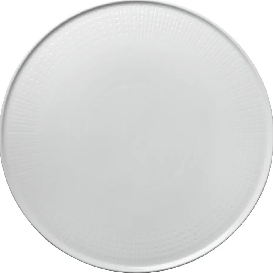 Swedish Grace taartbord 31 cm, Sneeuw