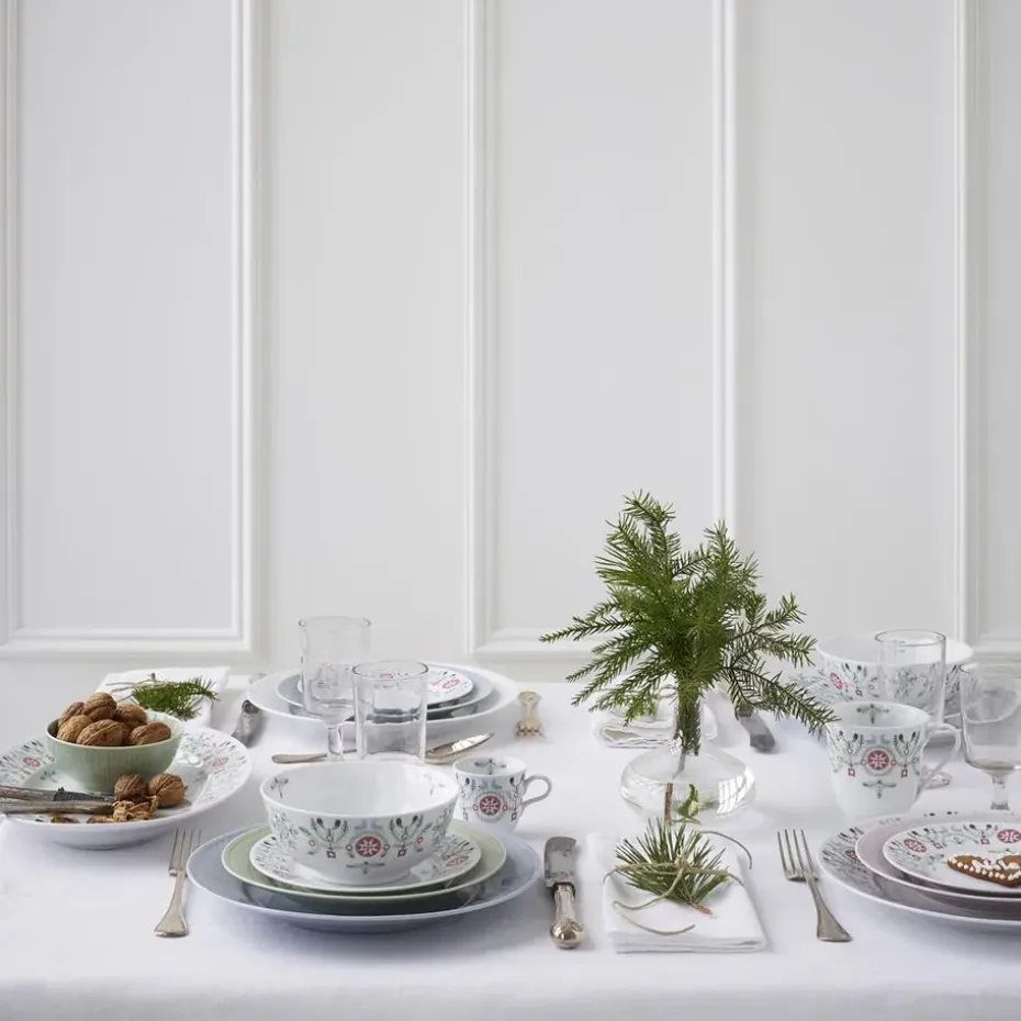 Swedish Grace Winter schotel 17 cm, wit