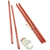 Table Nomade eetstokjes met houder 6-delig, Rood