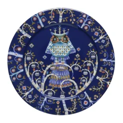 Taika bord 27 cm., blauw