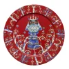 Taika bord 27 cm., rood