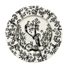 Taika bord 22 cm., zwart