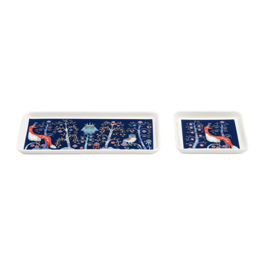 Taika bord 12x12 cm, Blauw