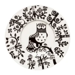 Taika schotel Ø16 cm, Zwart