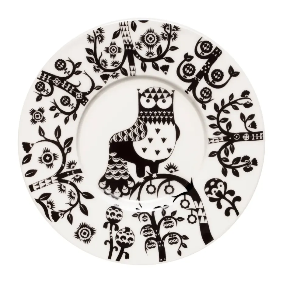 Taika schotel Ø16 cm, Zwart