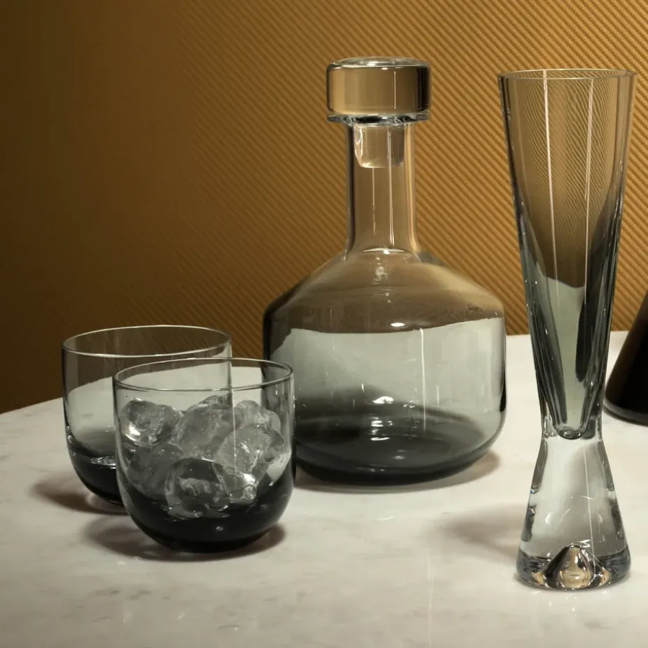 Tank whiskykaraf 1 L, Zwart