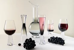 Tank wijnglazen 2-pack, Zwart