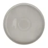 Taper bord 26cm, Lichtgrijs