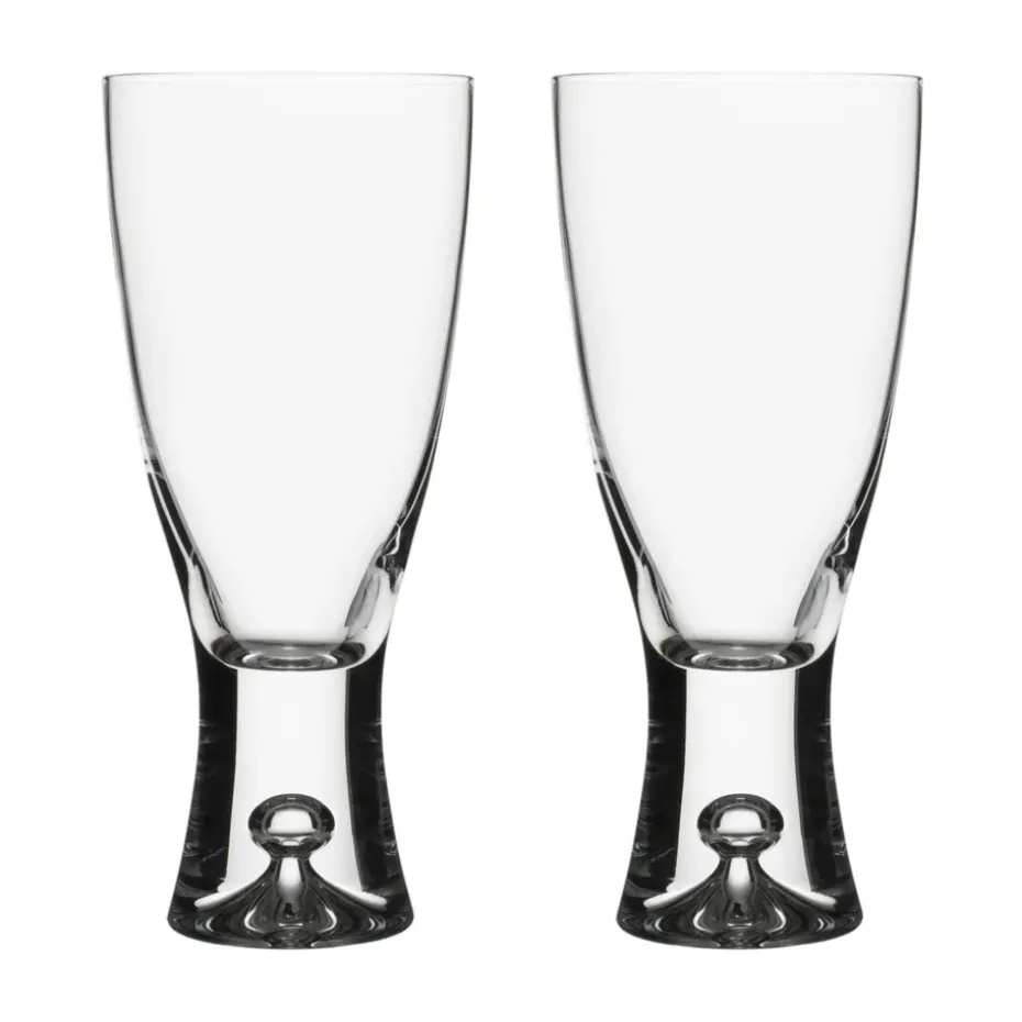 Tapio bierglas 30 cl 2-pack, Transparant