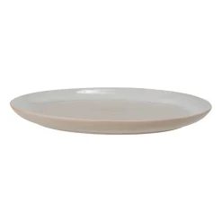 Taupe bord Ø27 cm, Grijs